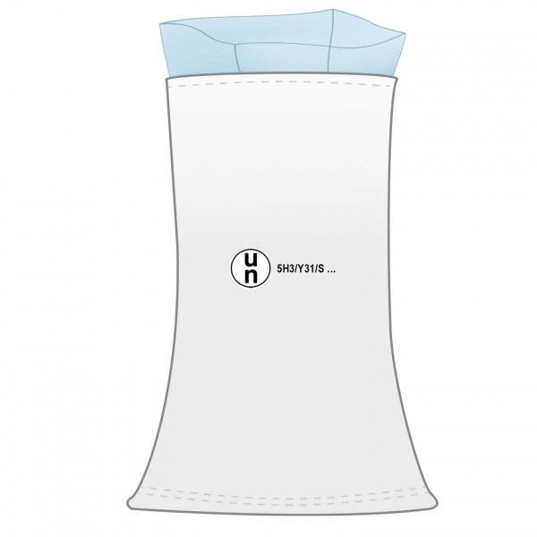 PP-Bag, UN certified+inliner 50x85cm